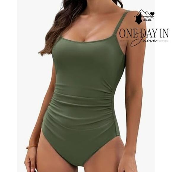 Eomenie Tummy Control One Piece Swimsuit Size XS - Picture 1 of 7